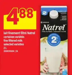Maxi lait finement filtré Natrel offer