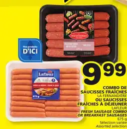 Marches Tradition LAFLEUR FRESH SAUSAGE COMBO OR BREAKFAST SAUSAGES offer
