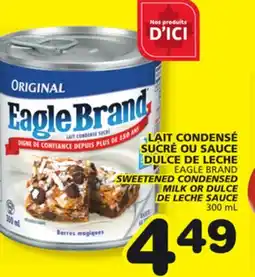 Marches Tradition EAGLE BRAND SWEETENED CONDENSED DE LECHE SAUCE offer