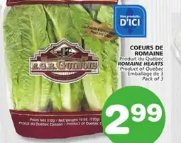 Marches Tradition ROMAINE HEARTS offer