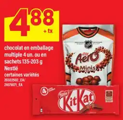 Maxi CHOCOLAT EN EMBALLAGE MULTIPLE 4 UN. OU EN SACHETS 135-203 G NESTLÉ offer