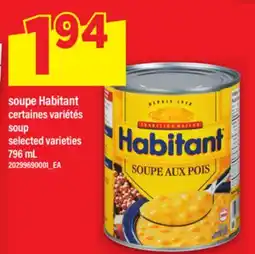 Maxi SOUPE HABITANT | SOUP, 796 ML offer