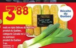 Maxi MAÏS EN ÉPIS DÉLICES DU MARCHÉMC, 5 UN OU POIREAUX offer