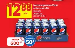 Maxi BOISSONS GAZEUSES PEPSI, 24x355 mL offer