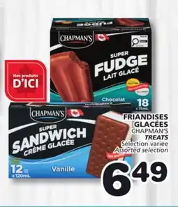 Marches Tradition CHAPMAN'S TREATS offer