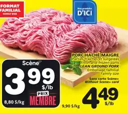 Marches Tradition Fresh and frozen parts LEAN GROUND PORK offer