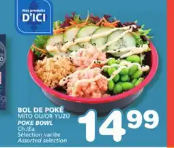 Marches Tradition MITO OR YUZU POKE BOWL offer