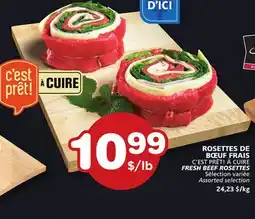 Marches Tradition C'EST PRÊT! FRESH BEEF ROSETTES offer