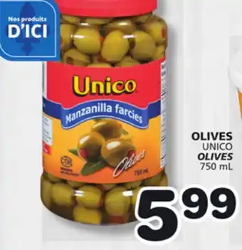 Marches Tradition UNICO OLIVES offer