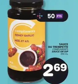 Marches Tradition COMPLIMENTS SAUCE OR DIP offer
