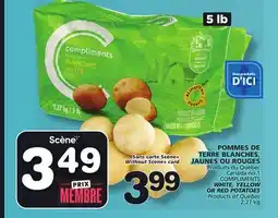 Marches Tradition COMPLIMENTS WHITE, YELLOW OR RED POTATOES offer