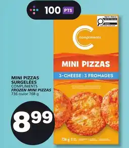 Marches Tradition COMPLIMENTS FROZEN MINI PIZZAS offer