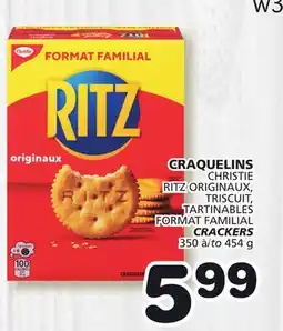 Marches Tradition CHRISTIE RITZ ORIGINAUX, TRISCUIT, TARTINABLES CRACKERS offer