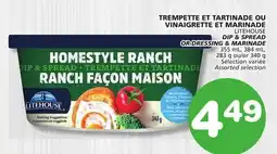 Marches Tradition LITEHOUSE DIP & SPREAD OR DRESSING & MARINADE offer