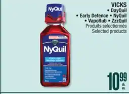 Jean Coutu VICKS DayQuil, Early Defence, NyQuil, VapoRub, ZzzQuil Selected products offer