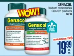 Jean Coutu GENACOL Selected products offer