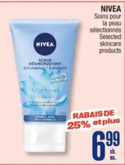 Jean Coutu NIVEA Selected skincare products offer