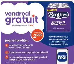 Jean Coutu SCOTTIES Facial tissues offer