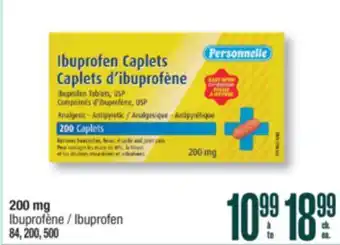 Jean Coutu PERSONNELLE Ibuprofen offer