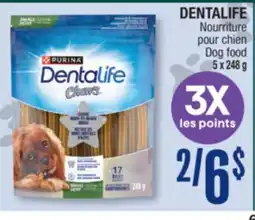 Jean Coutu DENTALIFE Dog food offer