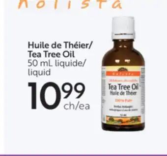 Jean Coutu HOLISTA Tea Tree Oil offer