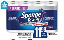 Jean Coutu SPONGE TOWELS Selected paper towels offer
