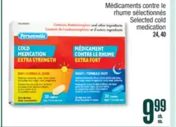 Jean Coutu PERSONNELLE Selected cold medication offer