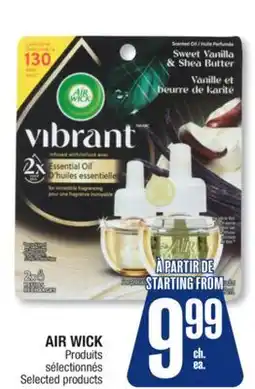 Jean Coutu AIR WICK Selected products offer