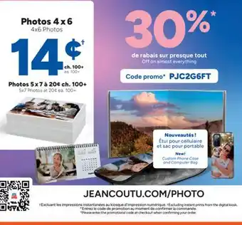 Jean Coutu 5x7 Photos offer