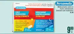 Jean Coutu Personnelle Médicaments contre le rhume sélectionnés offer