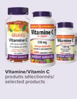 Jean Coutu WEBBER NATURALS Vitamin C offer