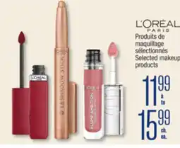 Jean Coutu L'ORÉAL PARIS Selected makeup products offer