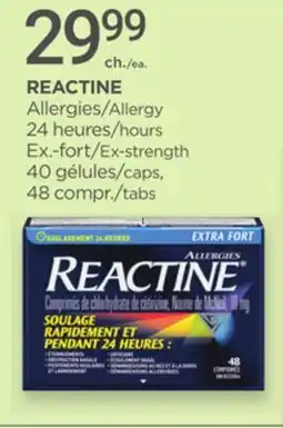 Proxim REACTINE Allergy offer