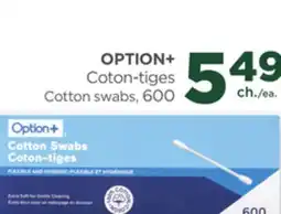 Proxim OPTION+ Cotton swabs offer