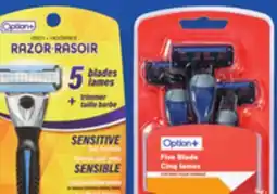 Proxim OPTION+ Selected razors or cartridges offer