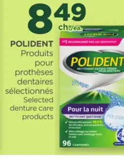 Proxim POLIDENT Selected denture care products offer