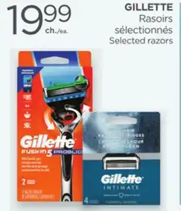 Proxim GILLETTE Selected razors offer