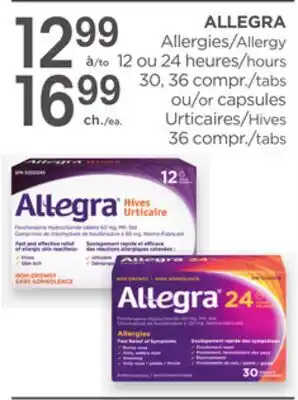 Proxim ALLEGRA Allergy offer