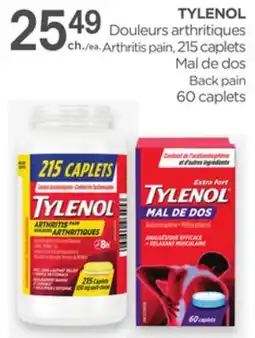 Proxim TYLENOL Arthritis pain offer