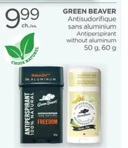 Proxim GREEN BEAVER Antiperspirant without aluminum offer