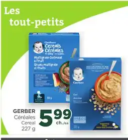 Proxim GERBER Cereal offer