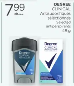 Proxim DEGREE CLINICAL Selected antiperspirants offer