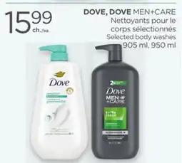 Proxim DOVE, DOVE MEN+CARE Selected body washes offer