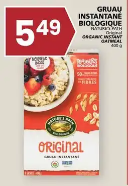 Rachelle-Bery Grocery NATURE'S PATH Original ORGANIC INSTANT OATMEAL offer