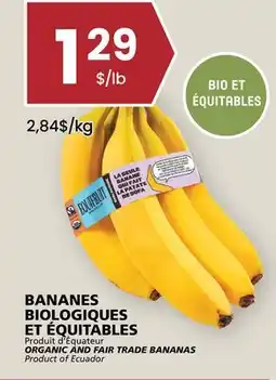 Rachelle-Bery Grocery ORGANIC AND FAIR TRADE BANANAS offer