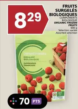Rachelle-Bery Grocery COMPLIMENTS BIOLOGIQUE ORGANIC FROZEN FRUITS offer