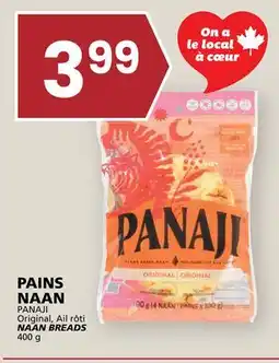 Rachelle-Bery Grocery PANAJI Original, Ail rôti NAAN BREADS offer