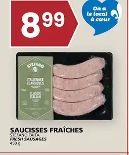 Rachelle-Bery Grocery STEFANO FAITA FRESH SAUSAGES offer