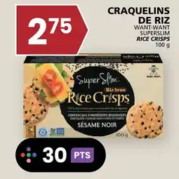 Rachelle-Bery Grocery WANT-WANT SUPERSLIM RICE CRISPS offer