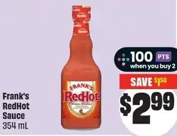 FreshCo Frank's RedHot Sauce offer